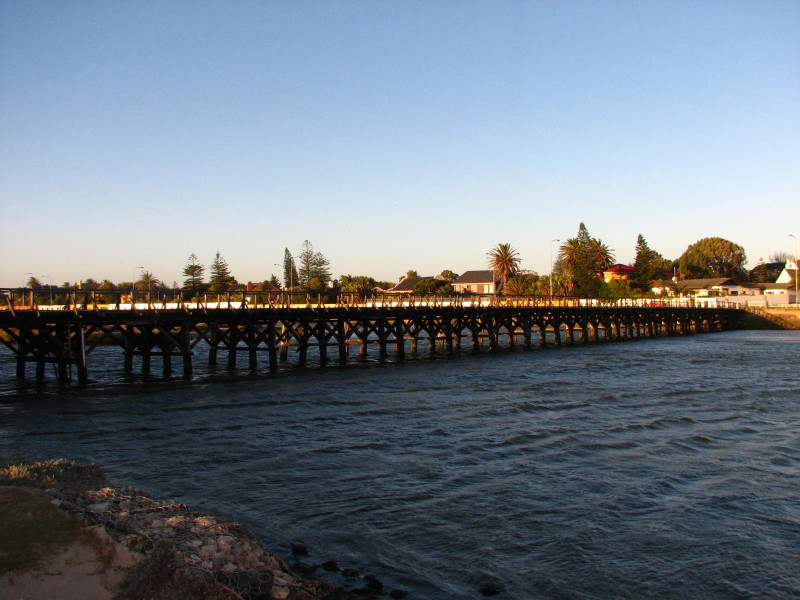 Milnerton's wooden bridge